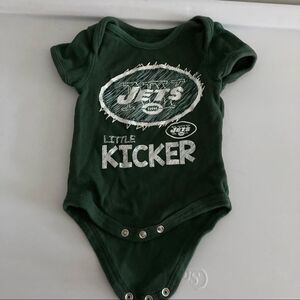 3/6 months New York jets green onesie